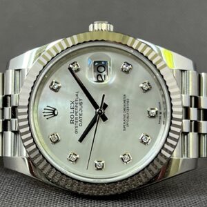 *RESERVERET* Rolex Datejust 41 ‘White MOP’ 126334