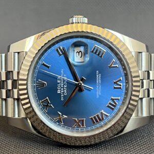 *RESERVERET* Rolex Datejust 41 Azzurro Blue 126334